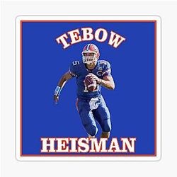 Florida Tim Tebow Sticker