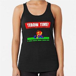 Tim Tebow Tecmo Bowl Racerback Tank Top