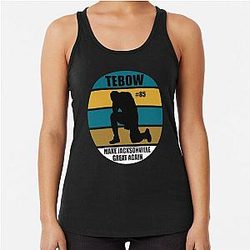 Jacksonville Jaguars Florida Tebow Time Racerback Tank Top