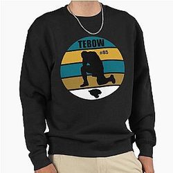 Tim Tebow 85 Tight End for the Jacksonville Jaguars Florida Tebow Time Tim Tebow Kneeling Pullover Shirt