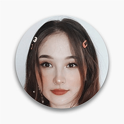 TinaKitten Heart Eyes Look TinaKitten Pins