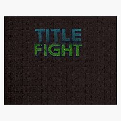 Title Fight Floral Green Jigsaw Puzzle RB2411