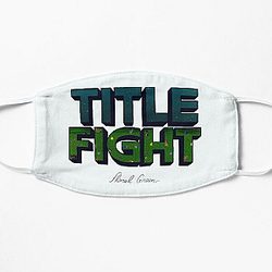 Title Fight Floral Green Flat Mask RB2411