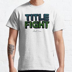Title Fight Floral Green Classic T-Shirt RB2411