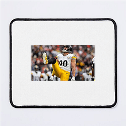 Offensive Commander TJ Watt Mouse Pads