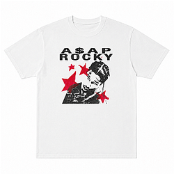 Asap Rocky White HTCT2605 Tokyo T-Shirts