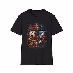 FNAF Inspired 6 7 HTCT2705 Tokyo T-Shirts