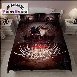 Tokyo Ghoul Bedding Sets &amp; Blanket | Over 70 Designs |A2
