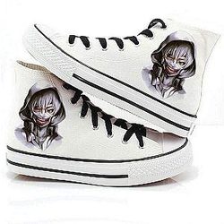 Tokyo Ghoul Shoes Merch: Kaneki High Top Converse