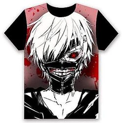 Tokyo Ghoul T-Shirt | Full Color Print Milk Silk Fabric