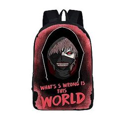 Tokyo Ghoul Anime Backpacks - Tokyo Ghoul Fashion Streetwear Anime Backpack