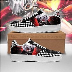 Tokyo Ghoul Shoes Merch: Ken Kaneki Air Force Shoes