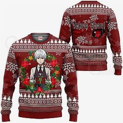 Tokyo Ghoul Kaneki Two-Sided Ugly Christmas Sweater