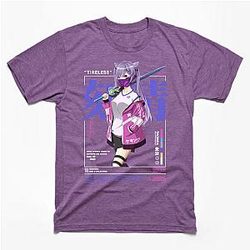 Genshin Impact Merch - Keqing Printed Classic Tee