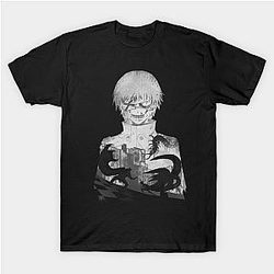 Tokyo Ghoul Shirt - Monochrome Kaneki TP152