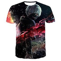 Tokyo Ghoul Shirt Merch: 3D Printing Kaneki Inspiration from The Dark Side