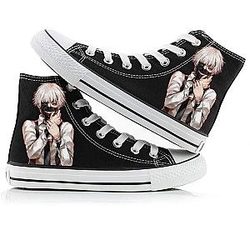 Tokyo Ghoul Shoes Merch: Kaneki White Hair  Ghoul High Top Converse