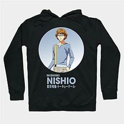 Tokyo Ghoul Hoodie - Nishiki Nishio Adventure Anime Tokyo Ghoul Funny Art Hoodie TP291