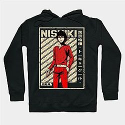 Tokyo Ghoul Hoodie - Love Nishiki Nishio Action Anime Tokyo Ghoul Character Hoodie TP291
