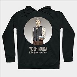 Tokyo Ghoul Hoodie - Adventure Manga Tokyo Ghoul Character Yoshimura Hoodie TP291