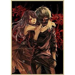 Tokyo Ghoul Poster Merch- Vintage Retro Poster 8