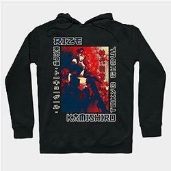 Tokyo Ghoul Hoodie: Rize Kamishiro Horror Hoodie