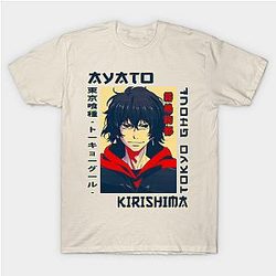 Tokyo Ghoul Shirt - Horror Anime  Ayato Kirishima Awesome Gift TP152