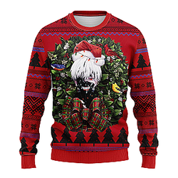Tokyo Ghoul Noel Mc Ugly Christmas Sweater 