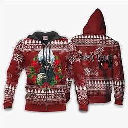 Tokyo Ghoul Kaneki Christmas Feature Design Hoodie