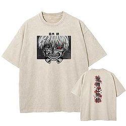 Kaneki Mask Graphic Vintage PTTT1504  Tokyo Ghoul Shirt