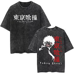 Centipede Kaneki Graphic PTTT1504 Washed Tokyo Ghoul Shirt