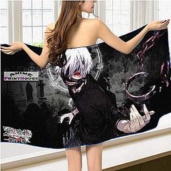 Tokyo Ghoul Towel | Kaneki Ken Bath &amp; Beach Towel
