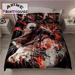 Tokyo Ghoul Blanket, Bedding Set &amp; Covers | Kaneki Ken