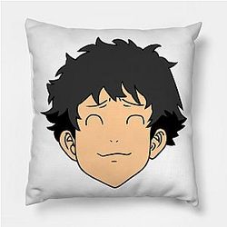 Tokyo Revengers Merch: Older Takemichi Hanagaki Smiling Face Pillow TP1405