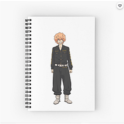 Tokyo Revengers Merch Notebook:  Nahoya Kawata Notebook