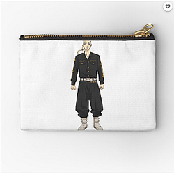 Tokyo Revengers Merch Zipper Pouch: Draken Tokyo Manji Gang