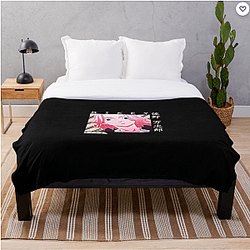 Tokyo Revengers Merch Blanket: Mikey Classic Black Blanket