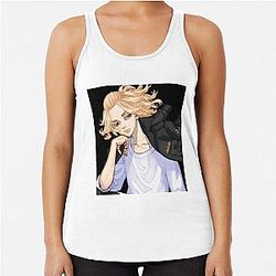 Tokyo Revengers Merch: Tokyo Manji Racerback Tank Top RB01405