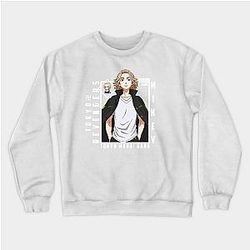 Tokyo Revengers Merch: Manjiro Sano(Mikey) Pullover Sweatshirt TP1405