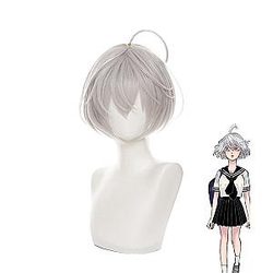 Tokyo Revengers Cosplay - Senju Kawaragi Cosplay Silver Gray Short Hair Men Women Wigs