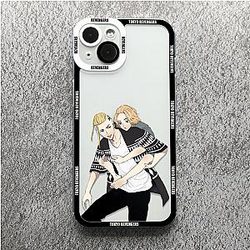 Tokyo Revengers Cases - Tokyo Revengers Draken and Mikey Phone Case Transparent Cover