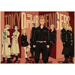 Tokyo Revengers Posters - Tokyo Revengers Japanese Anime Decor Poster