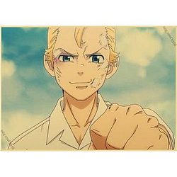 Tokyo Revengers Posters - Takemichi Hanagaki Anime Printed Home Room Decoration Poster