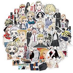 Tokyo Revengers Stickers: 10/30/50pcs/packs  For Notebook Motorcycle Skateboard Computer Mobile phone