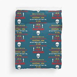 Tom Macdonald Snowflakes lyrics Duvet Cover