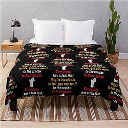 Tom Macdonald Castles lyrics Premium Throw Blanket