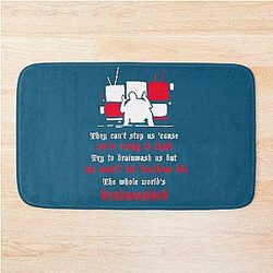 Brainwashed - Tom MacDonald Lyrics Bath Mat