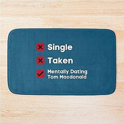 Tom Macdonald Relationship Bath Mat