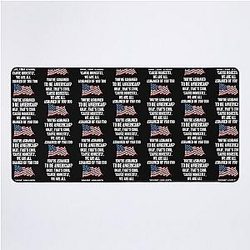 Tom Macdonald - Snowflakes art Desk Mat