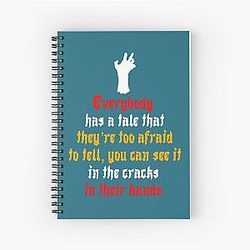 Tom Macdonald Castles lyrics art Spiral Notebook